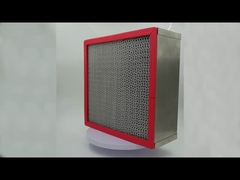 99.99% Stainless Steel Mesh Air Filter H13 H14 High Temp Air Filter