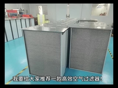Pleated High Temperature Air Filter SS Wire Mesh Ac Filters